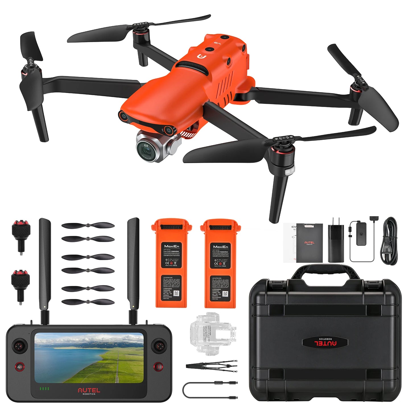 Autel EVO II Pro V3 Drone 6K Professional HD Camera 1Inch CMOS 10 KM Image Transmission 720° Obstacle Avoidance Brushless Drones