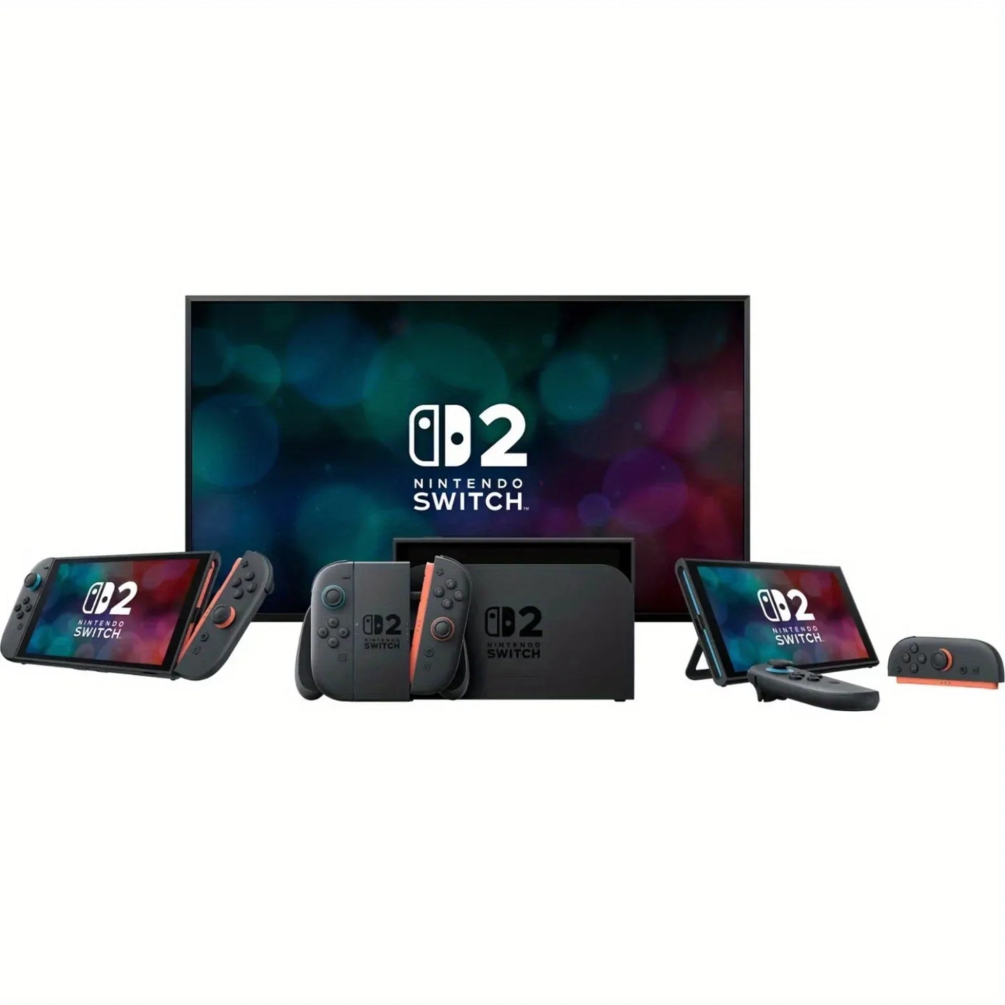 Nintendo Switch 2 Console and Mario Kart World Bundle- Hong Kong Version (HK Charger with HK to US Plug Adapter)