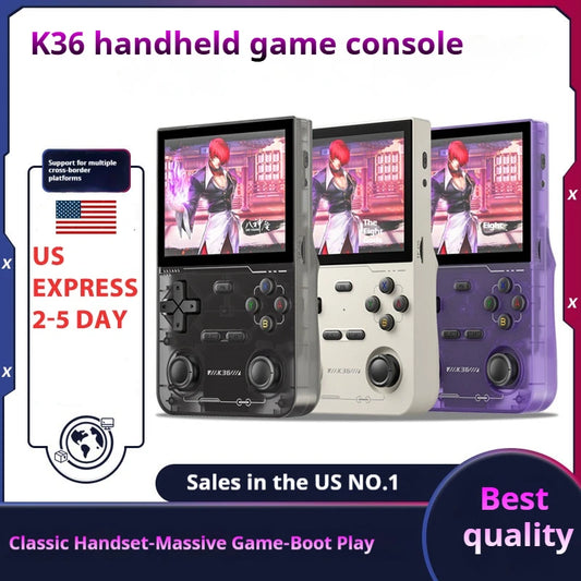 Hot Sale K36 64G Built in 16000+ Games, portable Retro Game Console Pocket Video Player