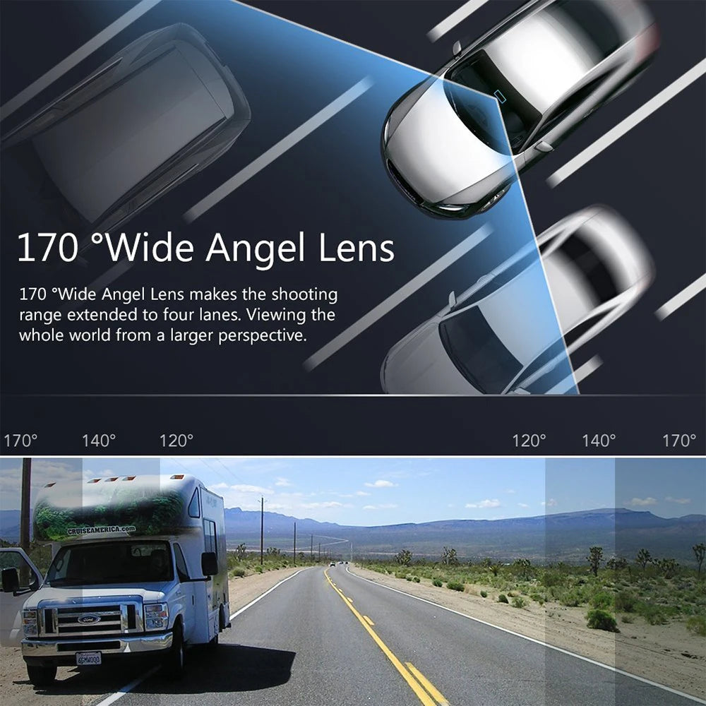 Podofo ADAS Dash Cam Dvr Dash Camera Car DVR HD Dashcam