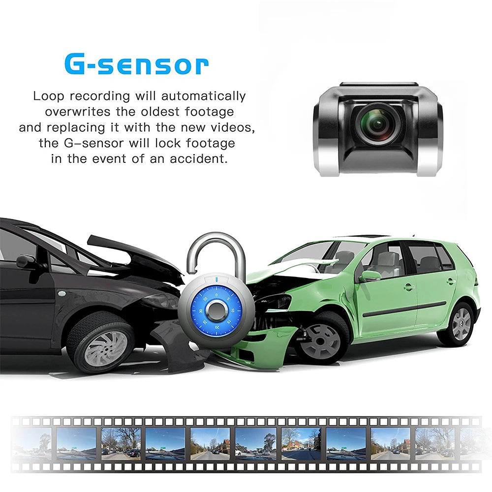 Podofo ADAS Dash Cam Dvr Dash Camera Car DVR HD Dashcam