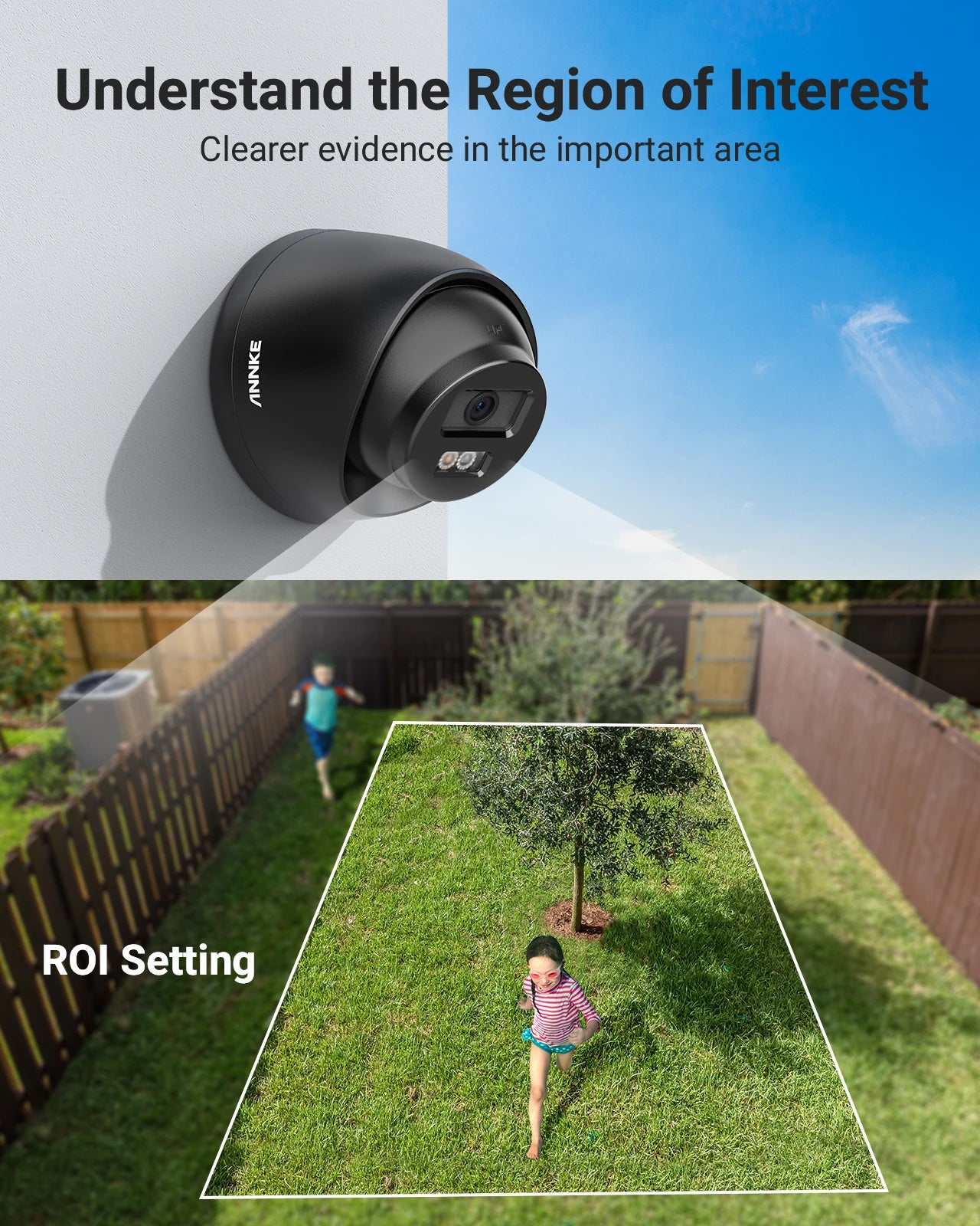 ANNKE 3K 6MP Ultra HD POE Video Surveillance System 8CH NVR Recorder 3K Security Cameras CCTV Kit Smart Dual Lights Ip camera