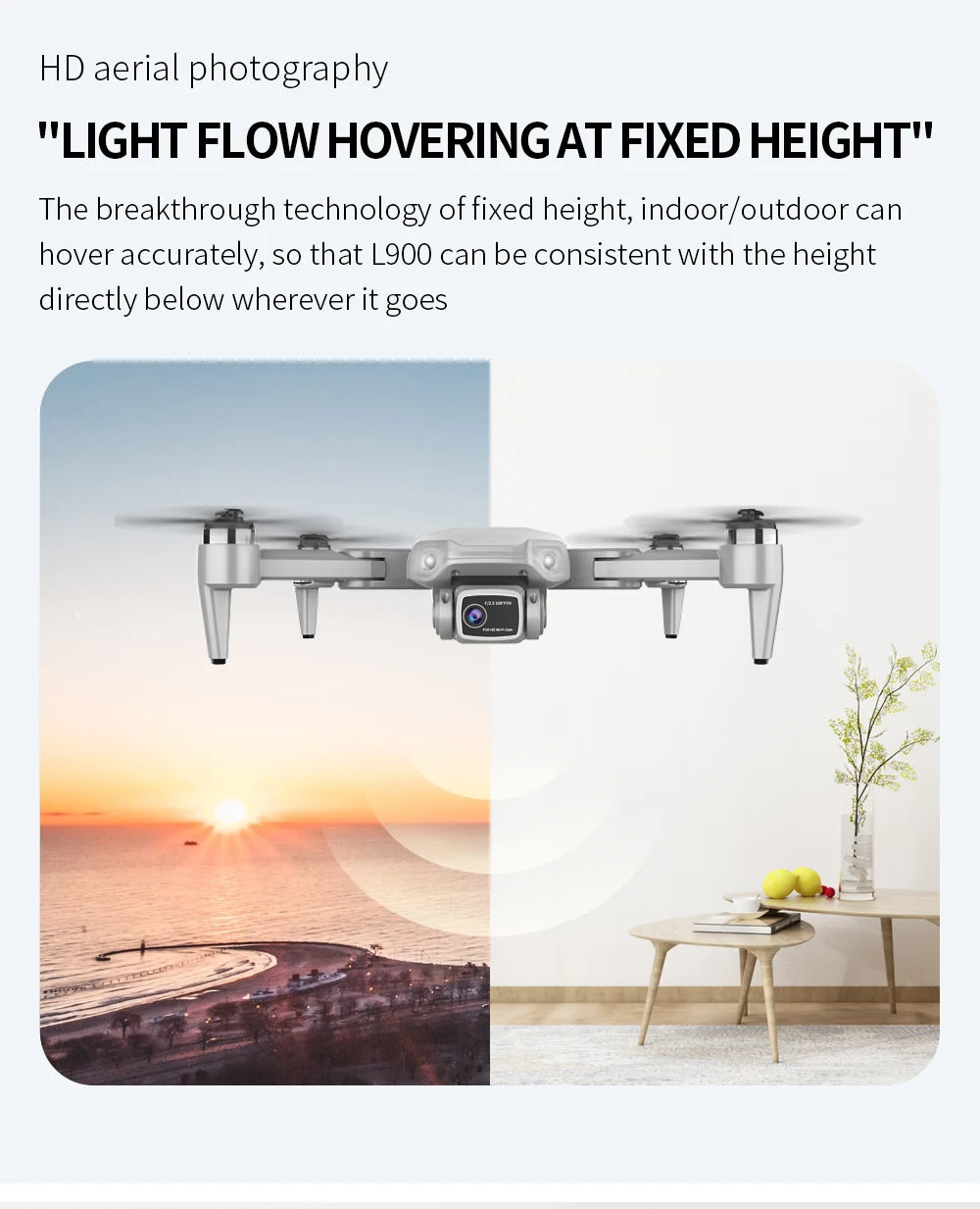 Drone L900 Pro 4K Professional Photography Quadcopter RC