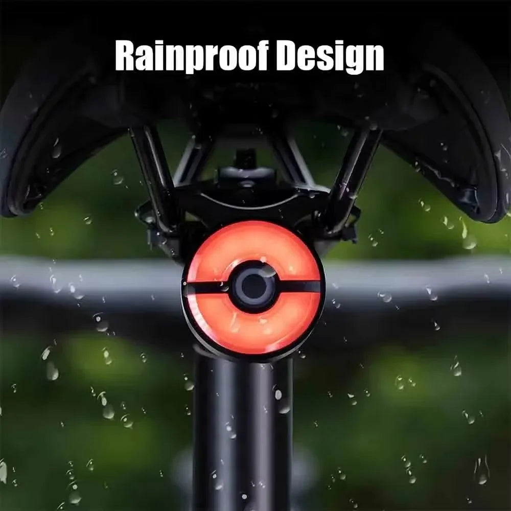 Brake Sensing Bike Taillights IPX6 Waterproof Bicycle Tail Lights Automatic Switch High Brightness Cycling Taillights TYPE-C