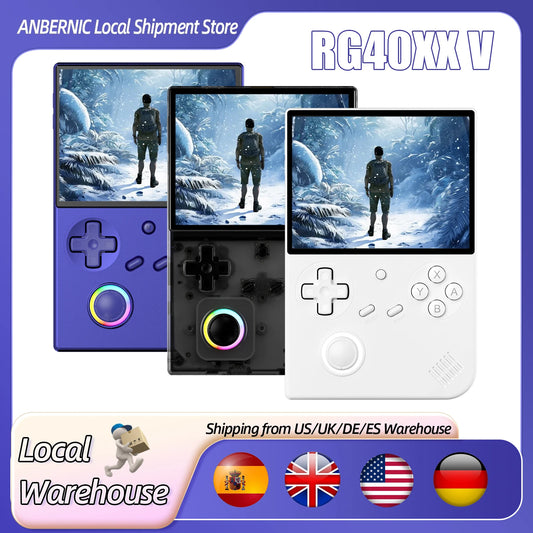 ANBERNIC RG 40XXV 64 Bit Linux Retro Handheld Game Console