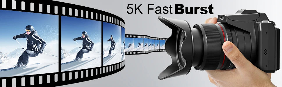 NBD 5K Digital Cameras For Photography, 64MP Vlogging Camera