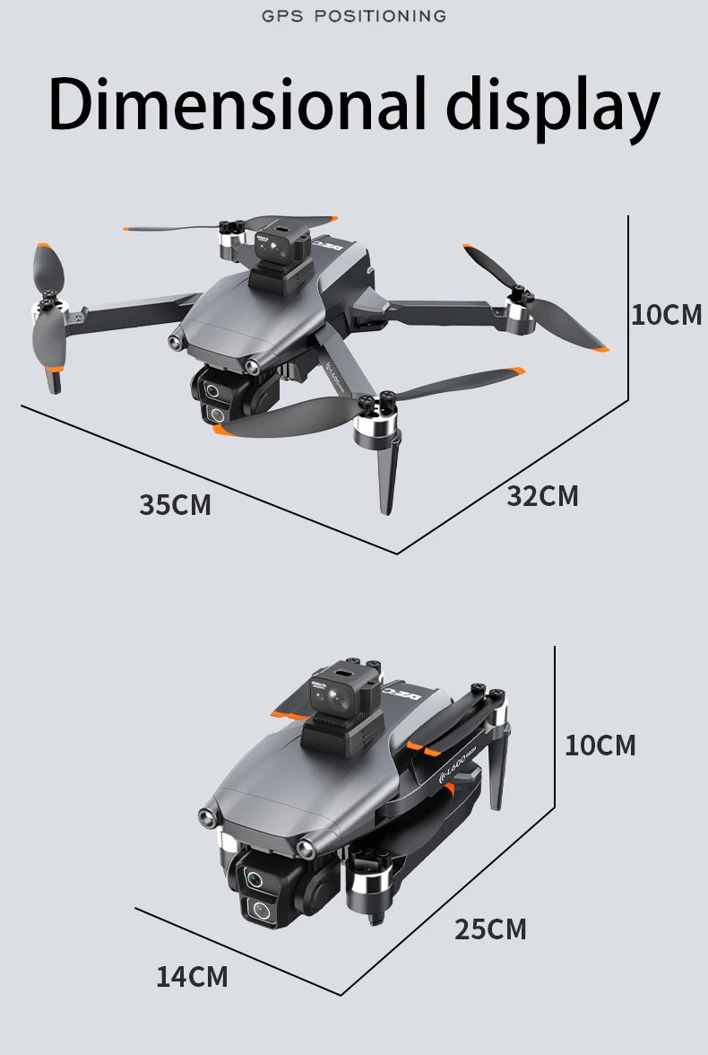 L600-1 Pro MAX GPS 4K Professional  Rc Quadcopter Drone