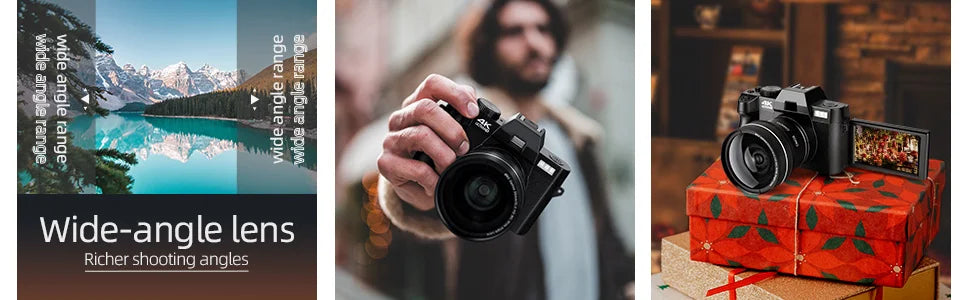 NBD 4K Digital Cameras for Photography,48MP Camera,