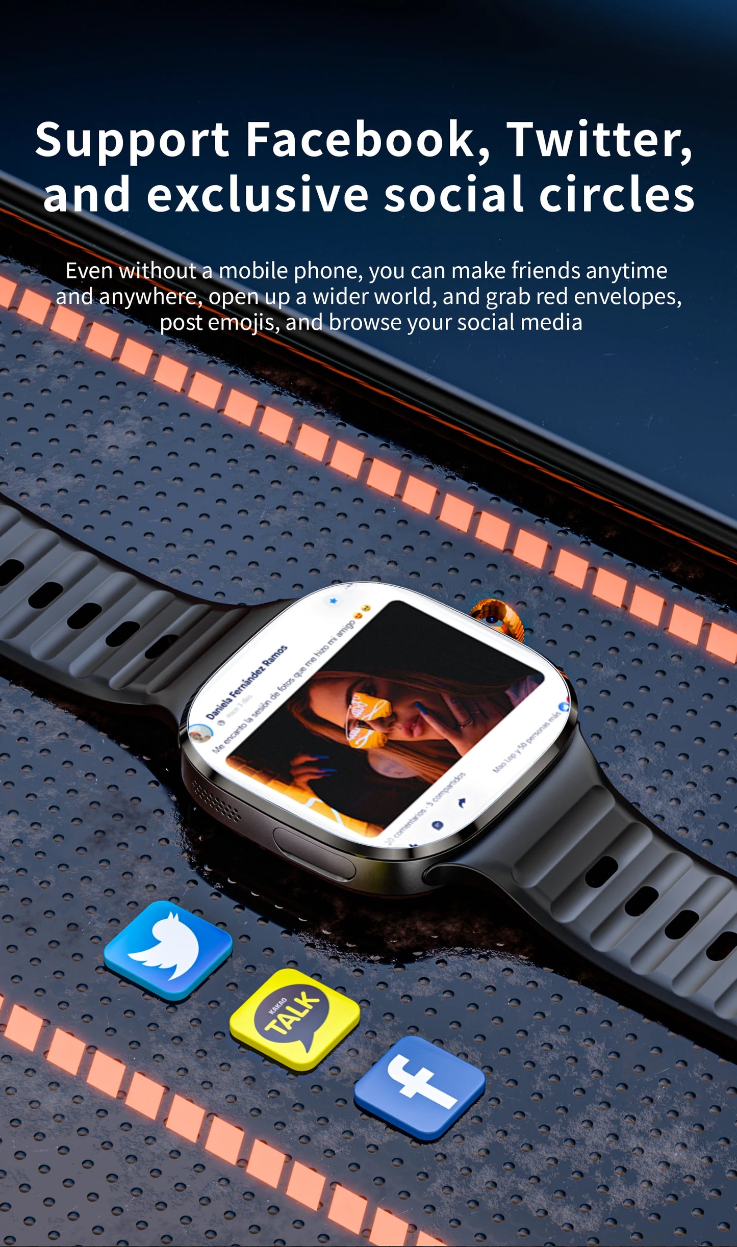 LOKMAT New APPLLP 6 MAX Android Smart Watch