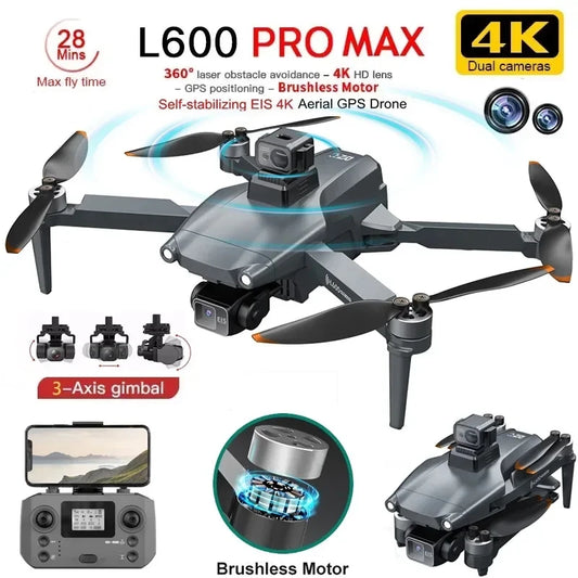 L600 PRO MAX GPS Drone Professional 4K