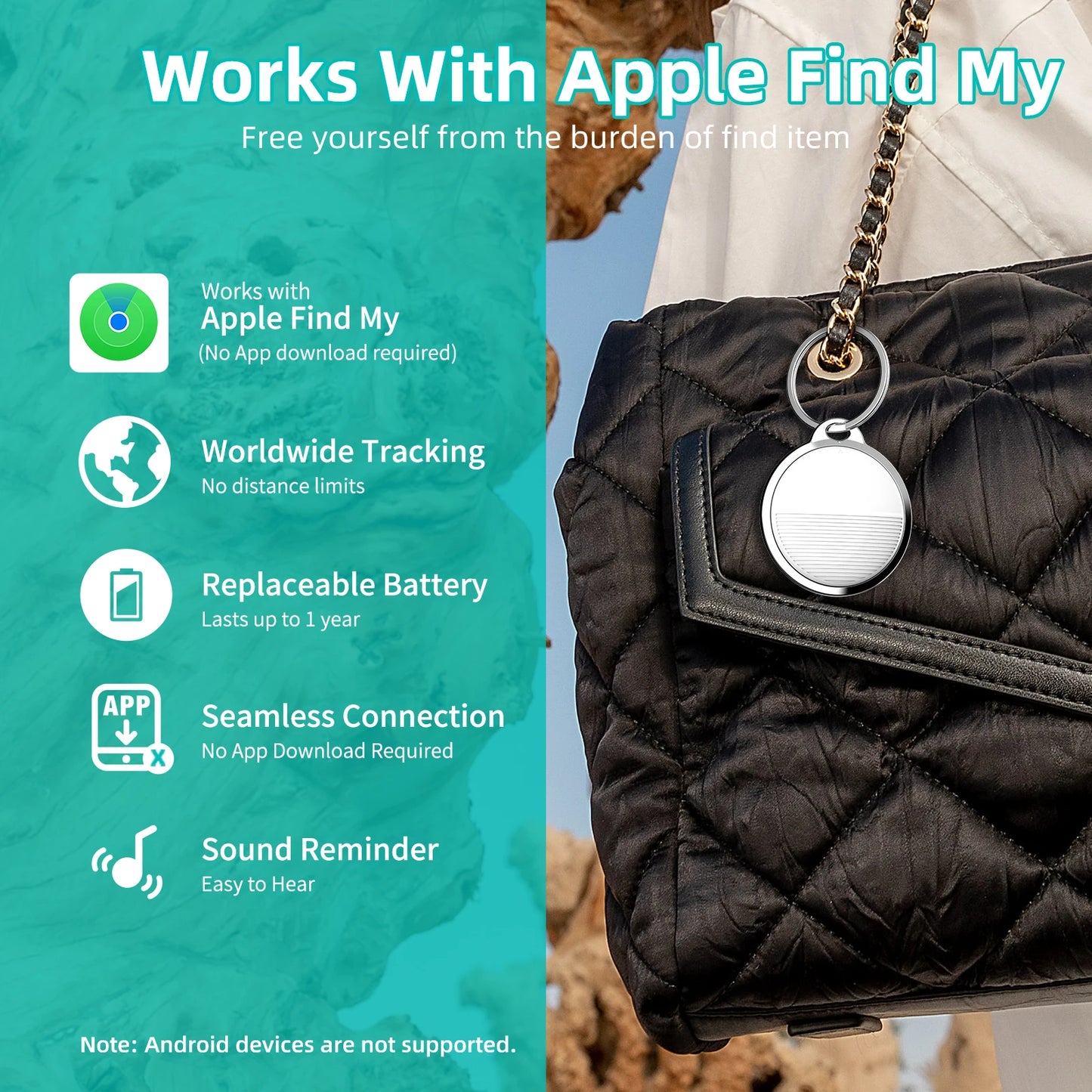 Long Distance Smart Tag GPS Tracker for Air Tag