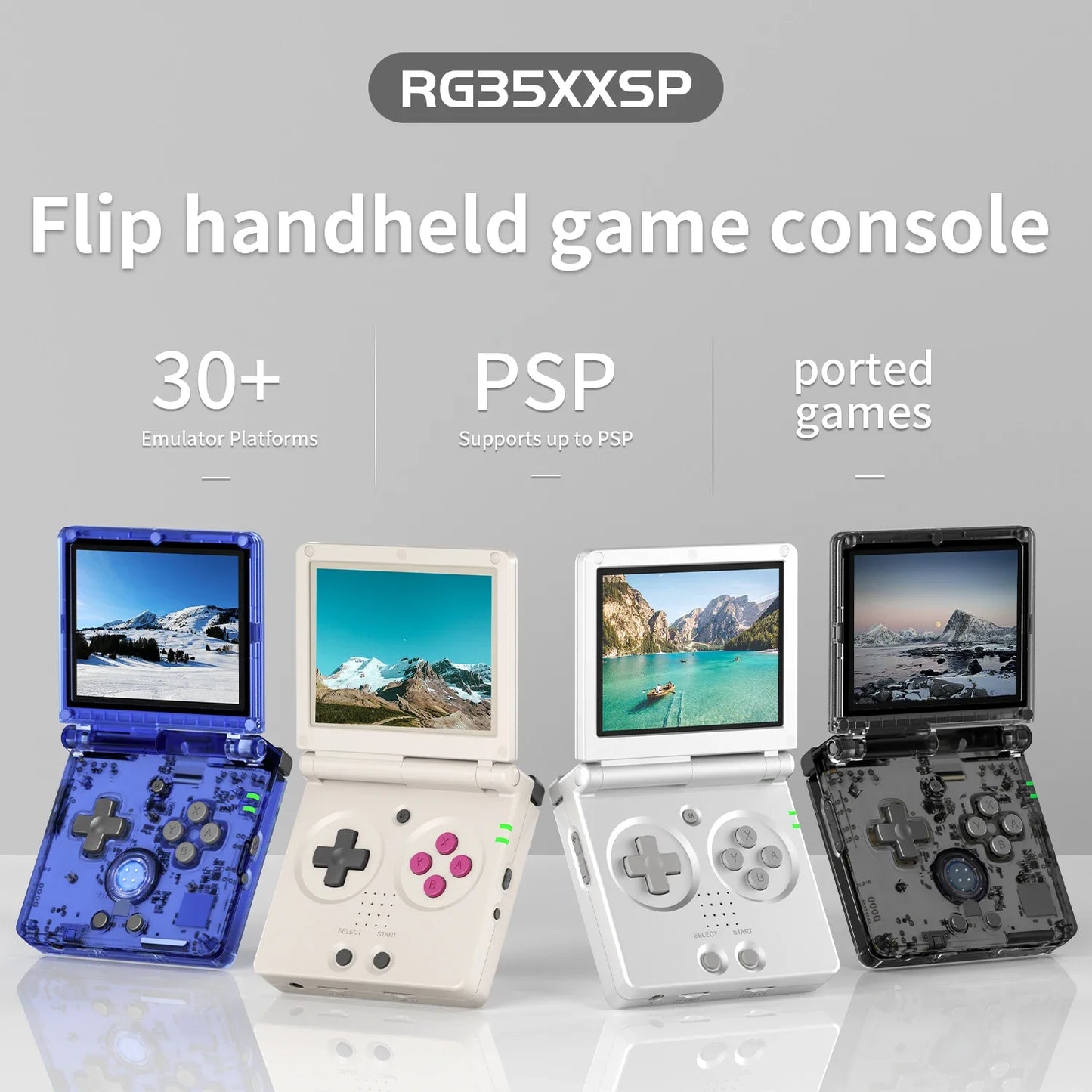 ANBERNIC RG35XXSP Flip Game Console