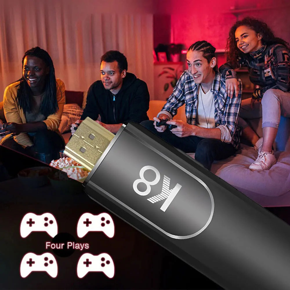 4K HD K8 Gamepad 64G Retro Video Game Console 40000+ Game