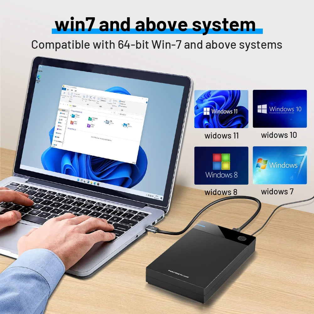 Kinhank 12TB Gaming HDD with Hyperspin Launchbox Retrobat Playnite with 86000+ Retro Games Super Console