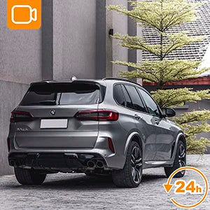 PRUVEEO 360 Degree View 4 Channel Dash Cam