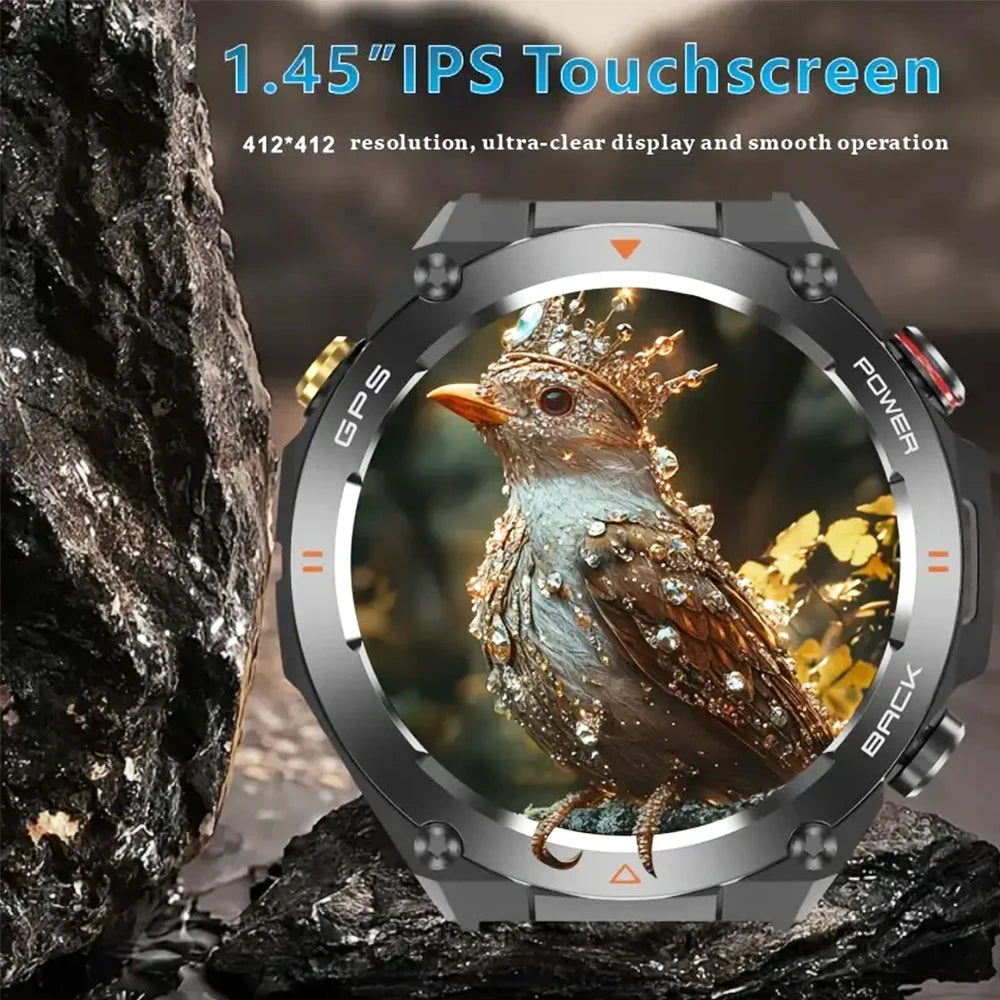 SENBONO New GPS Smart Watch Military Sports Smartwatch for Men