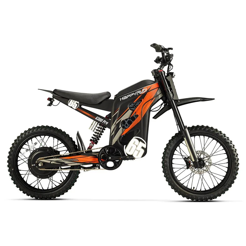 HAPPYRUN Tank G300 Pro Electric Dirt Bike 3000W Motor 72V 30Ah Battery