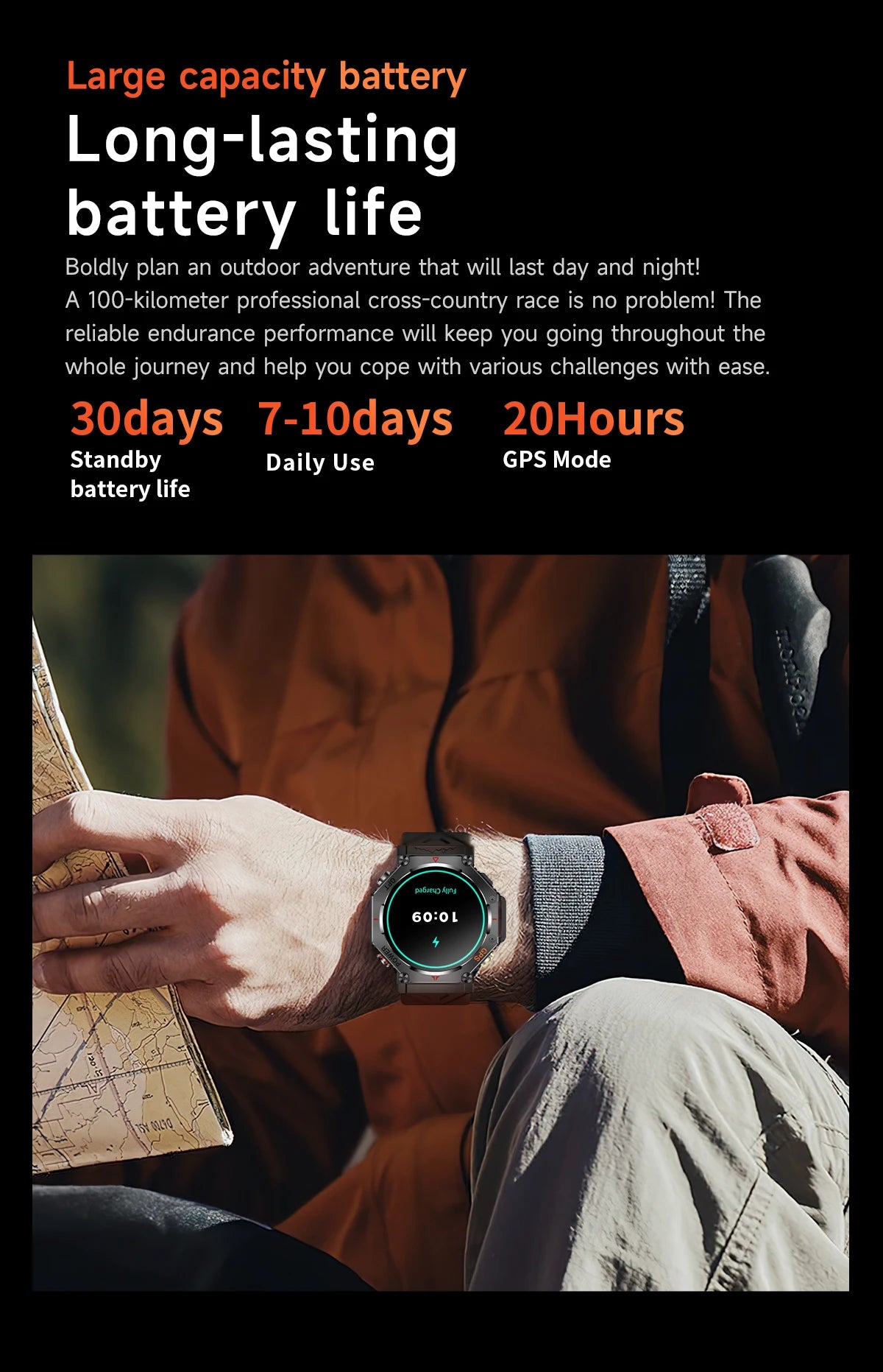 Military Smart Watch T-Rex 3