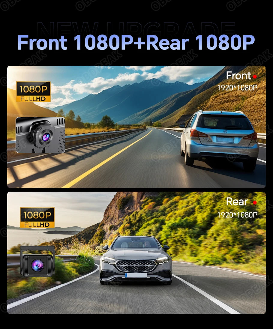 11.3" Android 14 Dash Cam Wireless CarPlay Android