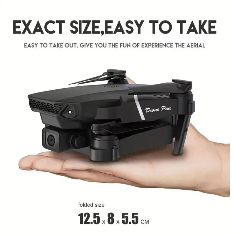 Professional Drone E88 4K  RC Drone Quadrotor Helicopter