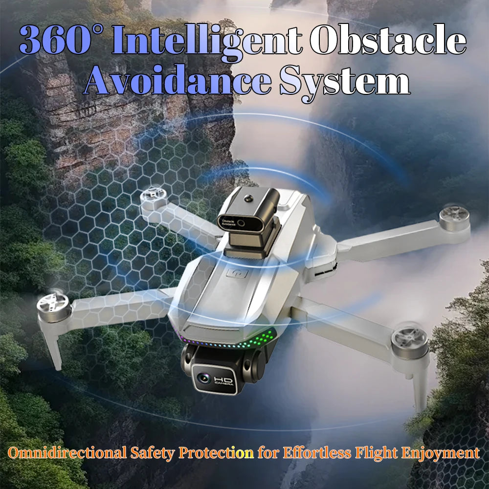 『GPS』S50 Pro Drone Toys, 2 Batteries, 4.5-inch Large Screen Remote, HD Camera: Capture & Record & Live View, Obstacle Avoidance