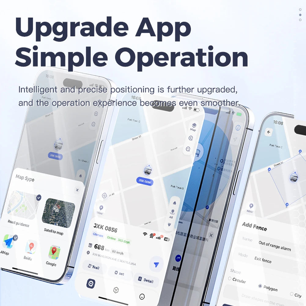 4G GPS Tracker with App
