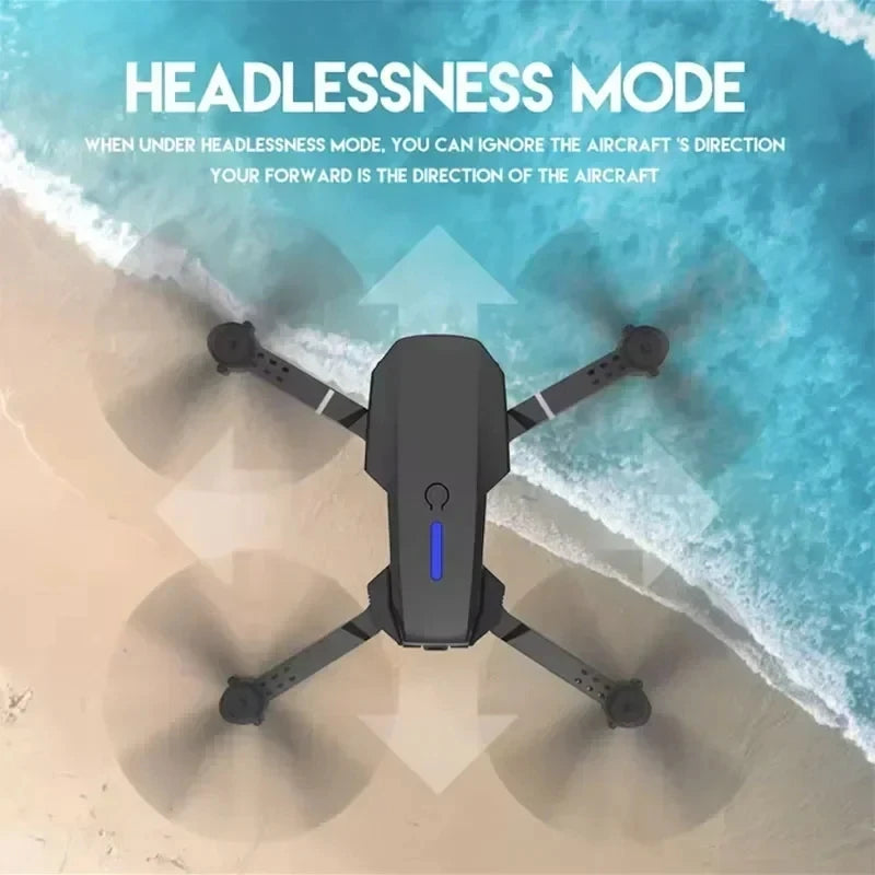 Professional Drone E88 4K  RC Drone Quadrotor Helicopter