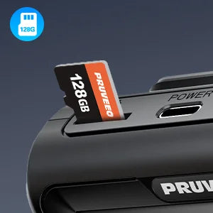 PRUVEEO 360° View Dashcam with GPS WiFi Night Vision Dash Cam Parking Monitor
