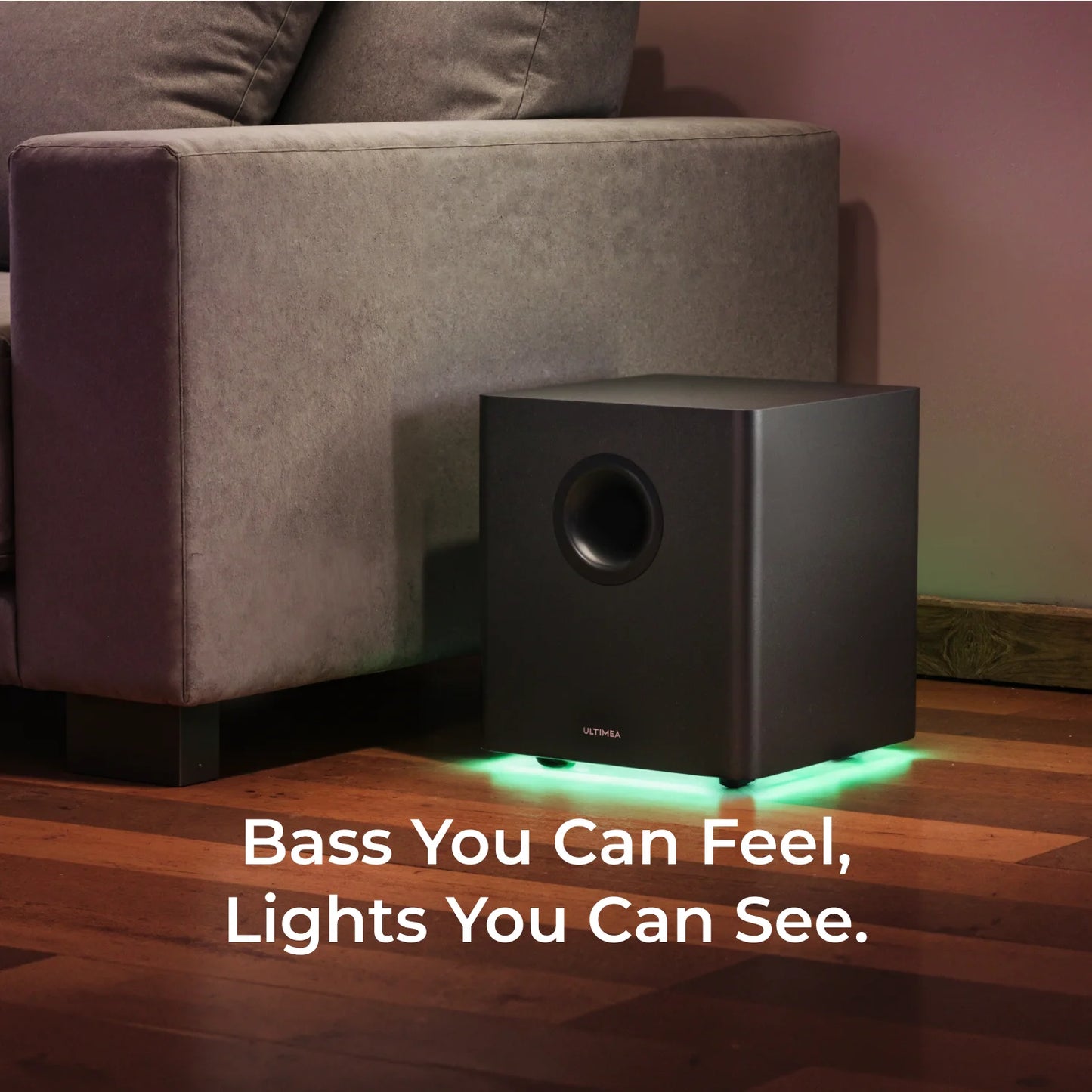 ULTIMEA Apollo S90 9.1ch Dolby Atmos Detachable Soundbar with RGB Light, APP Control, Home Theater Surround System for TV