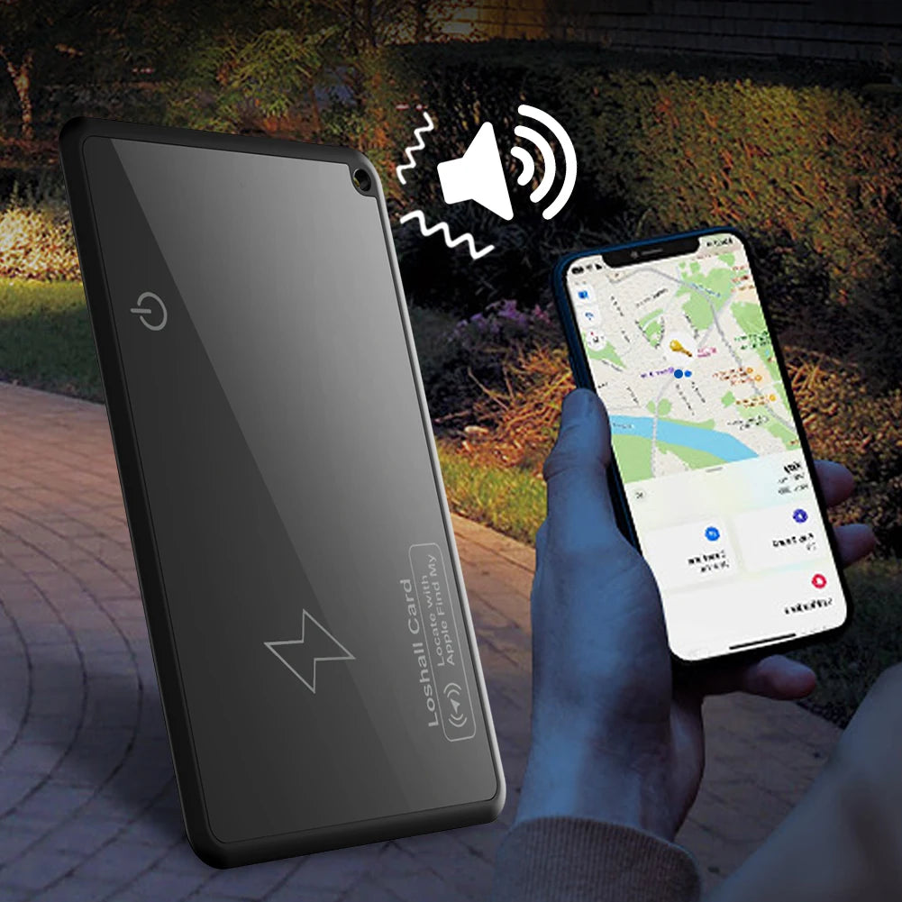 Wireless Charging Tracking Card Ultra-thin Wallet Tracker Card