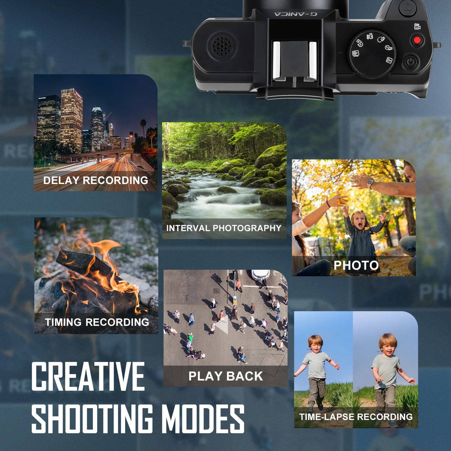 NBD 4K Digital Cameras for Photography 48MP Camera