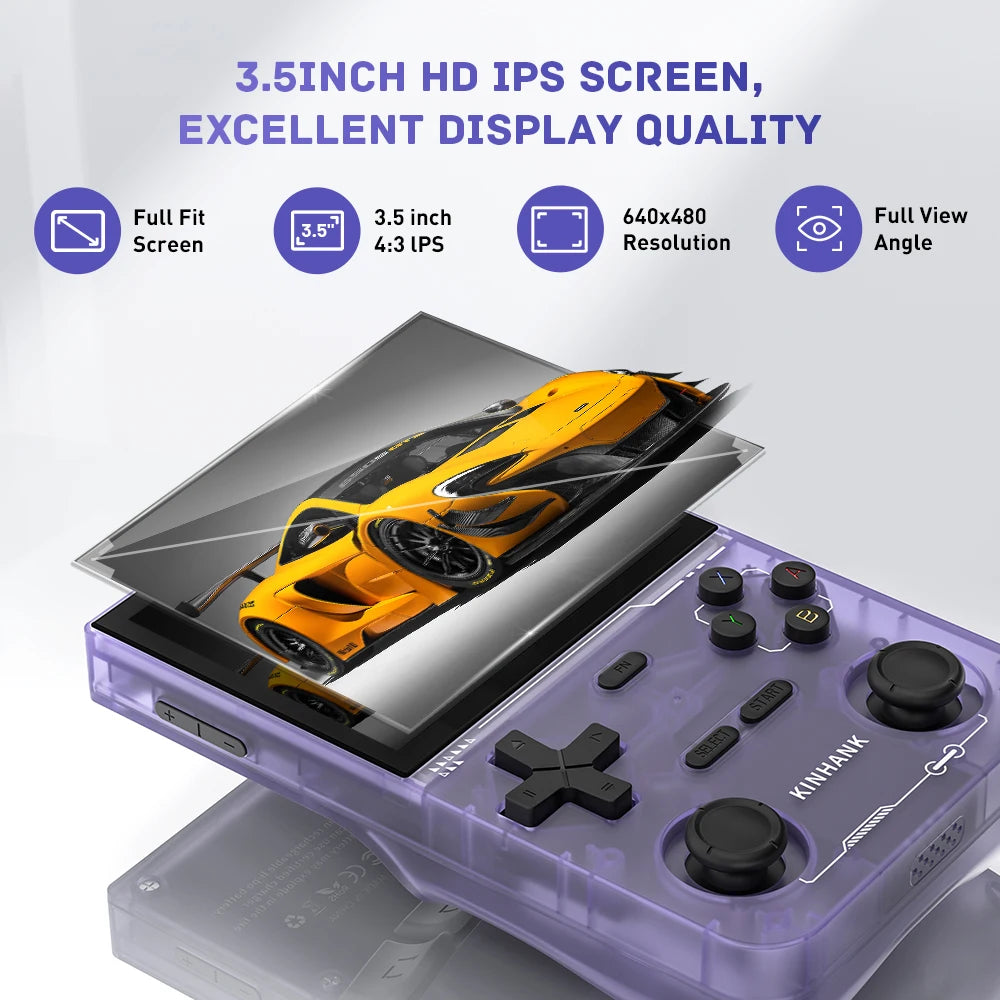 KINHANK Open Source K36 Handheld Game Console 16000 Games Emulator