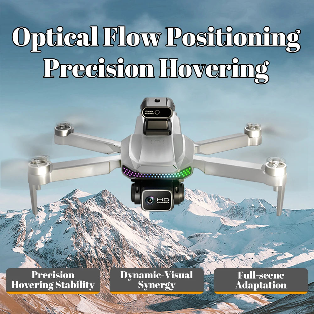 『GPS』S50 Pro Drone Toys, 2 Batteries, 4.5-inch Large Screen Remote, HD Camera: Capture & Record & Live View, Obstacle Avoidance