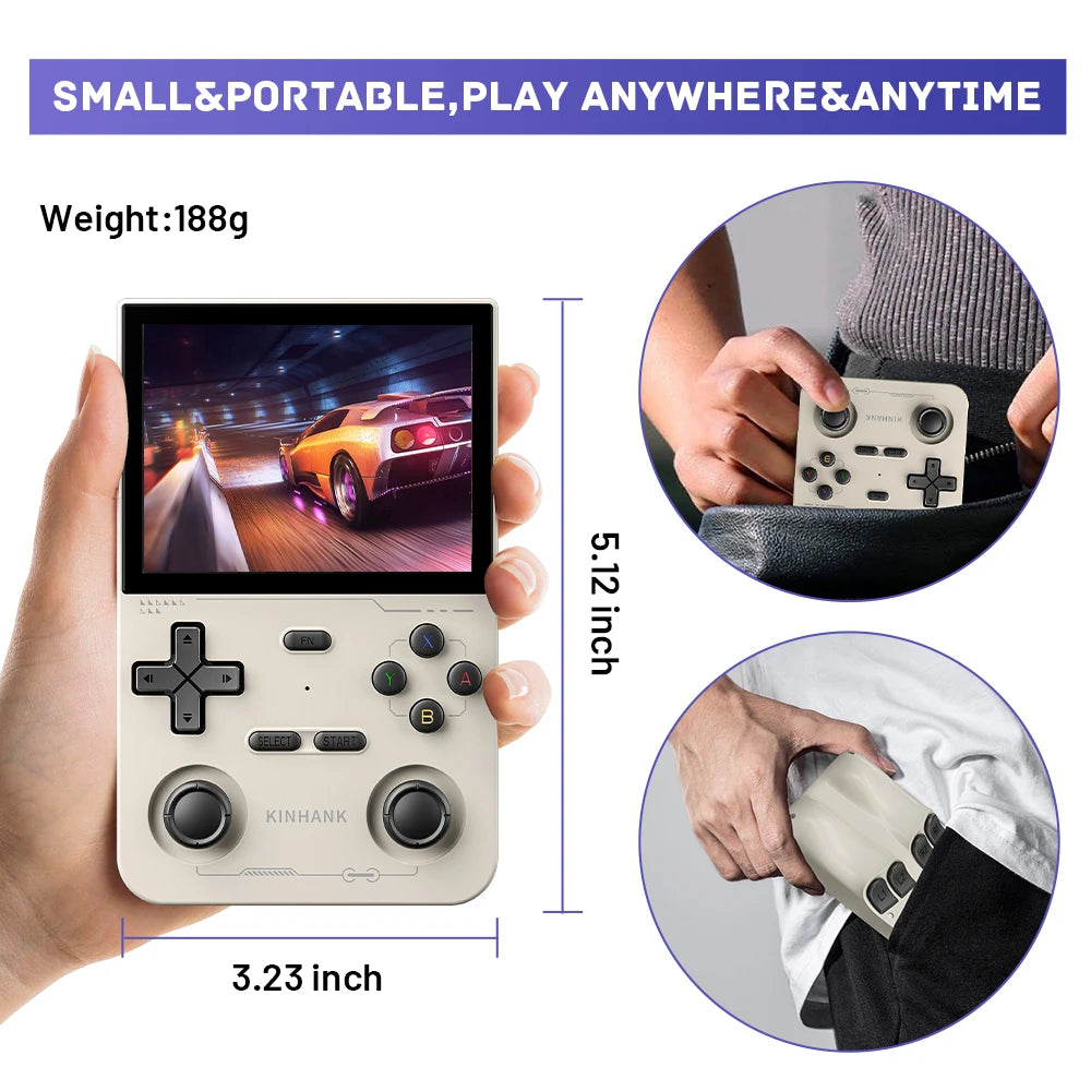 KINHANK Open Source K36 Handheld Game Console 16000 Games Emulator