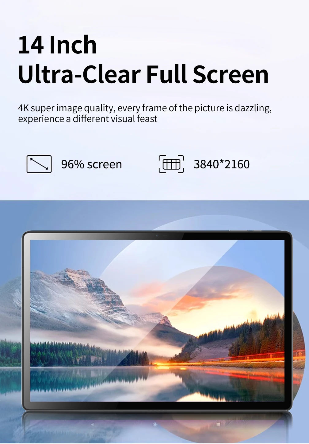 2025 Flagship 14'' Tablet 20GB RAM 1TB Storage 5G Global Version