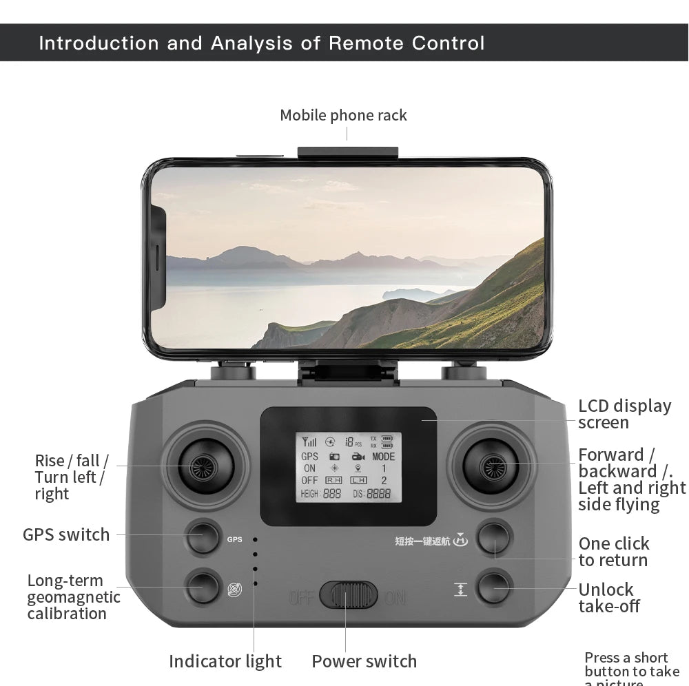 L600 PRO MAX GPS Drone Professional 4K