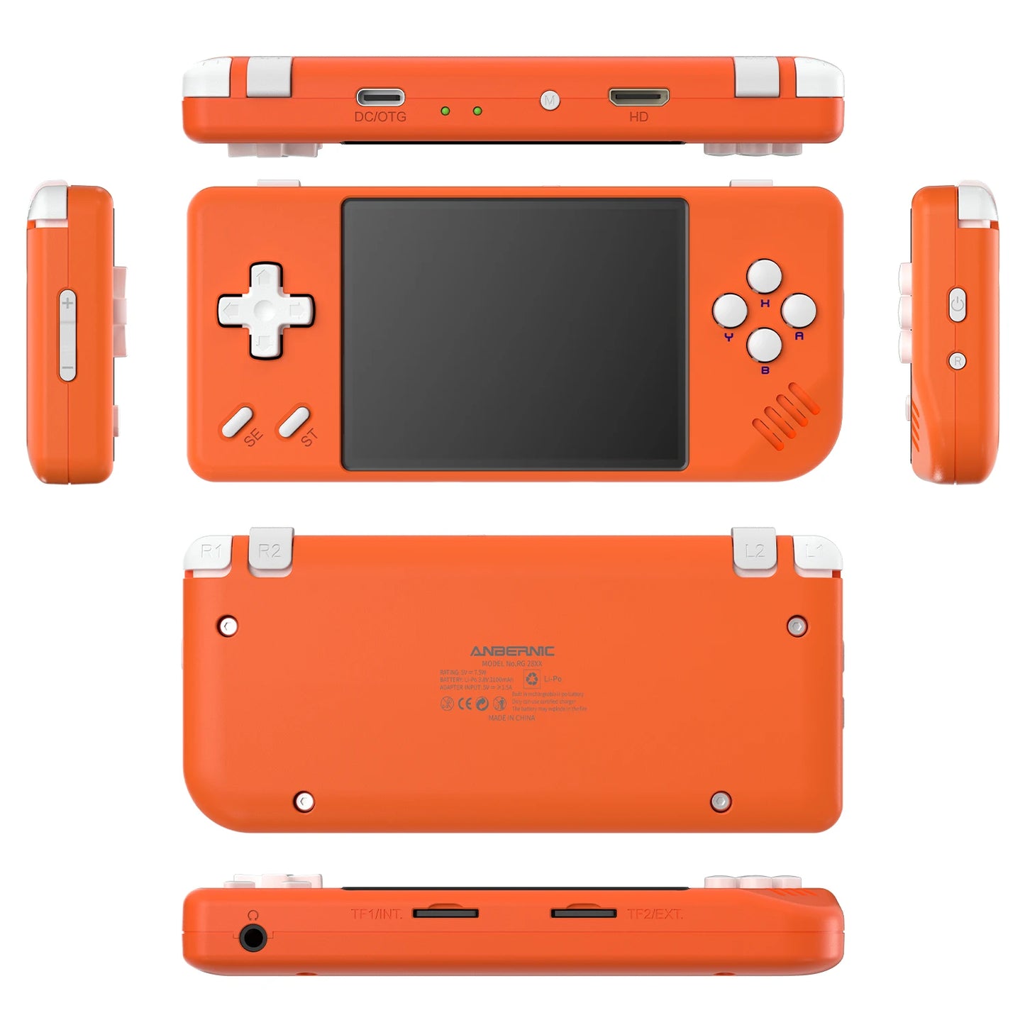 ANBERNIC RG28XX Handheld Game Console 5000+ Games Pre-installed