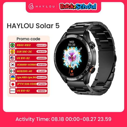 HAYLOU Solar 5 Voice Calling Smartwatch