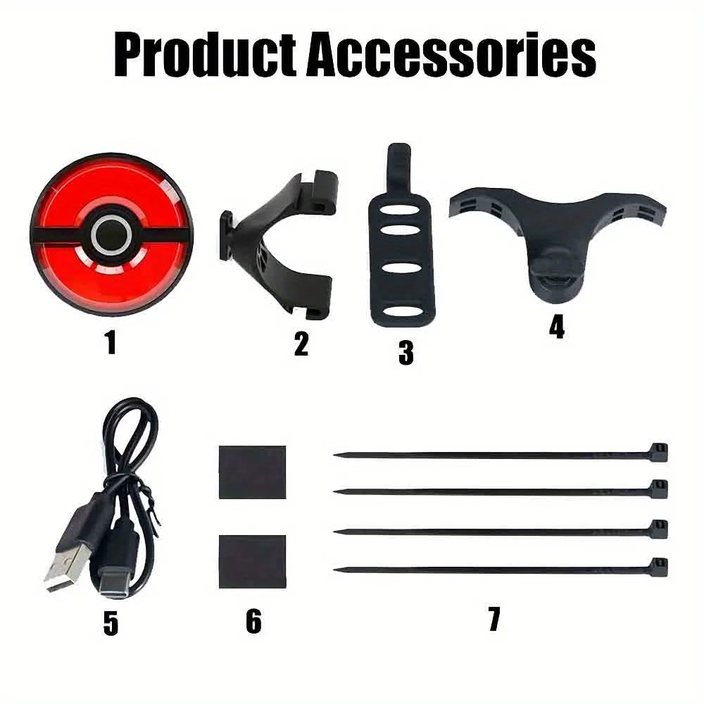Brake Sensing Bike Taillights IPX6 Waterproof Bicycle Tail Lights Automatic Switch High Brightness Cycling Taillights TYPE-C