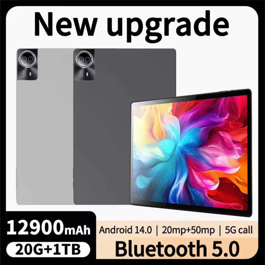 Global 14" 4K Tablet with 20GB RAM, 1TB Storage, 12900mAh Battery, Dual SIM