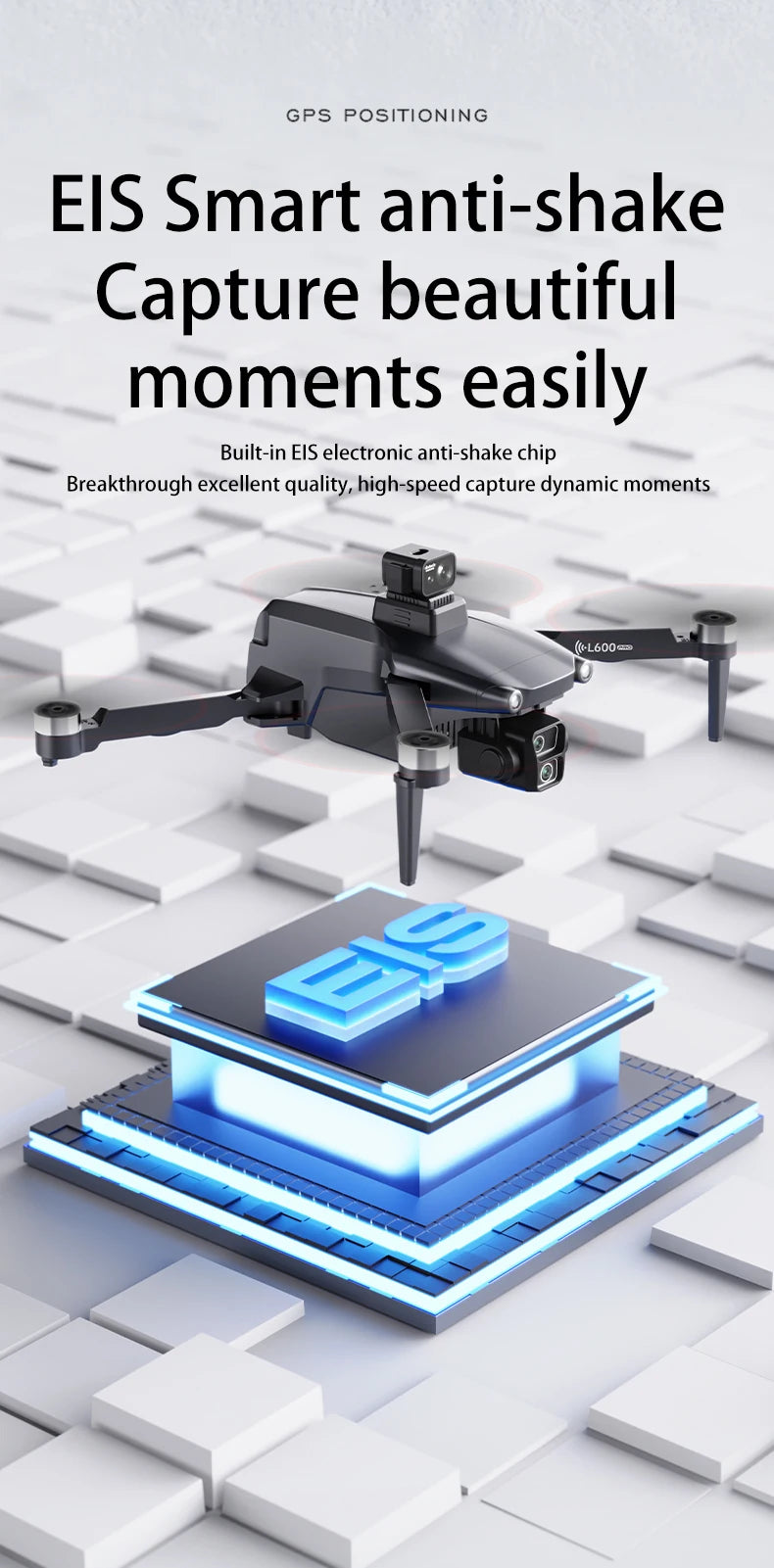 L600-1 Pro MAX GPS 4K Professional  Rc Quadcopter Drone