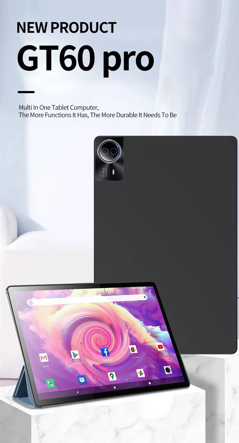 2025 Flagship 14'' Tablet 20GB RAM 1TB Storage 5G Global Version