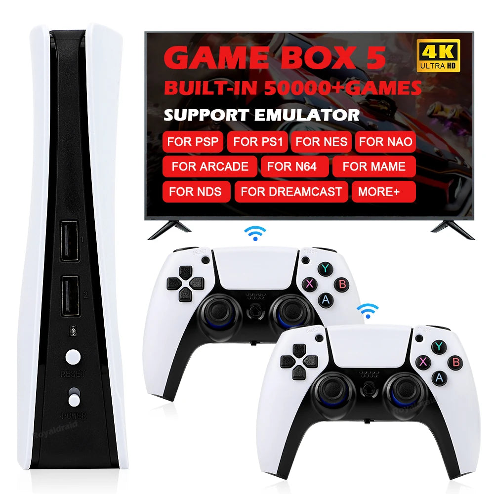 GB5 Video Game Console 256GB/128GB/64G 50000 + Retro Games