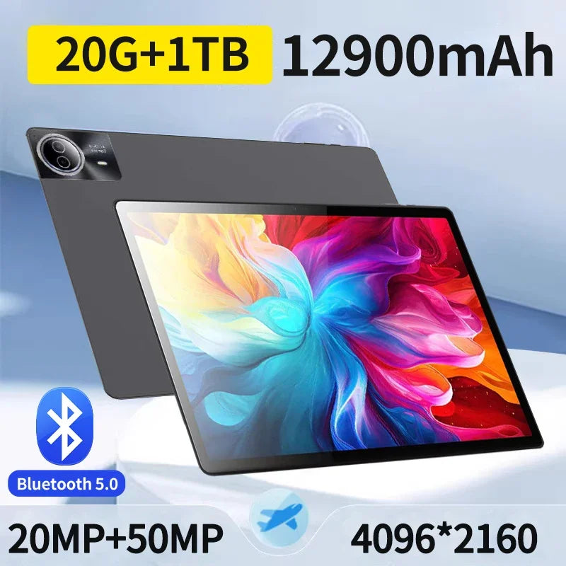 Ultimate 14-inch Android Tablet 2025: 10-Core Processor, 16GB RAM, 1TB ROM, 5G Wi-Fi & Bluetooth