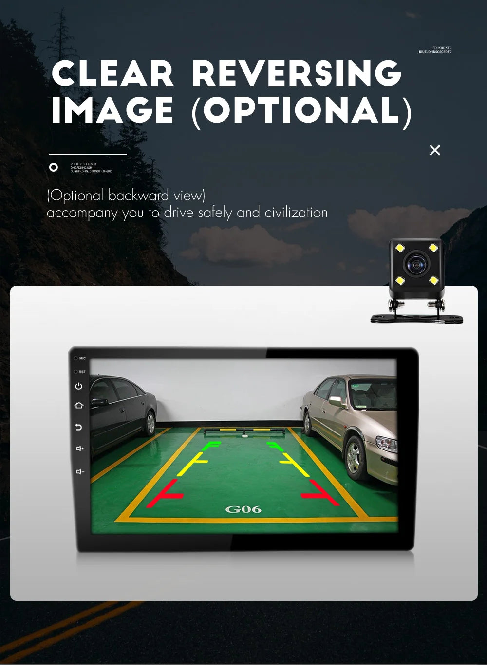 Android Car Radio Carplay  Car Multimedia Video Player GPS