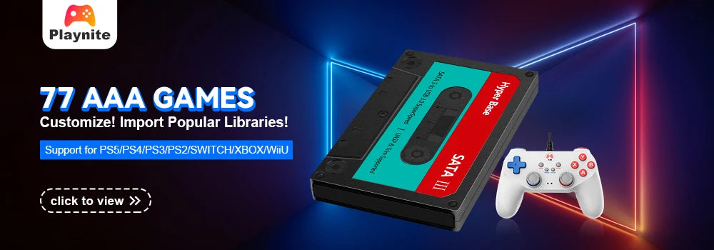 500G Retro Gaming HDD Video Game Console with 38200+Games