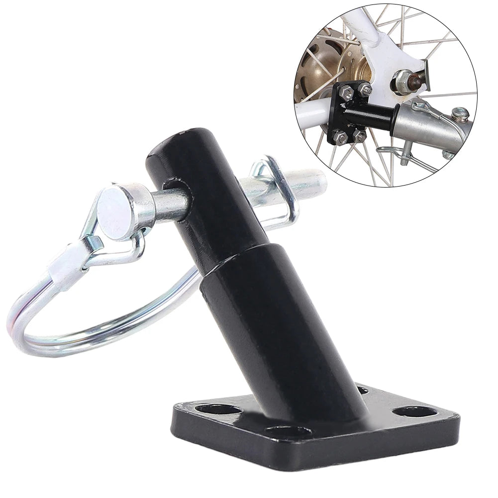 Bike Trailer Attachment Coupler Bicycle Trailer Hitch Bike Cargo Trailer Coupler for Childrens Trailers and Most Bicycles