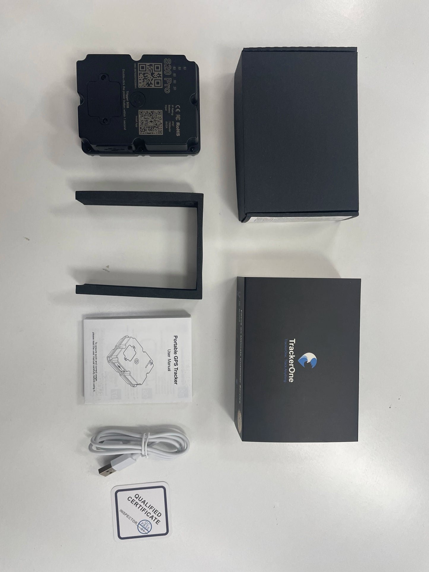 4G GPS Tracker , Real-Time 30 Days Tracking Device Anti-Theft Vehicle Locator, Paid Android/iOS App