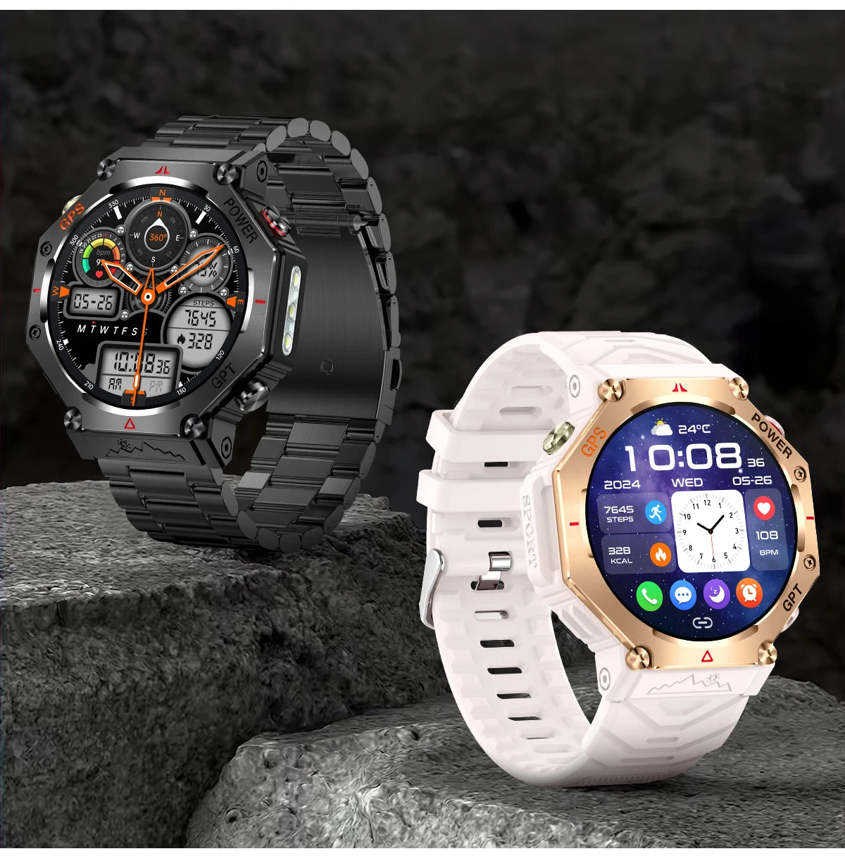 Military Smart Watch T-Rex 3