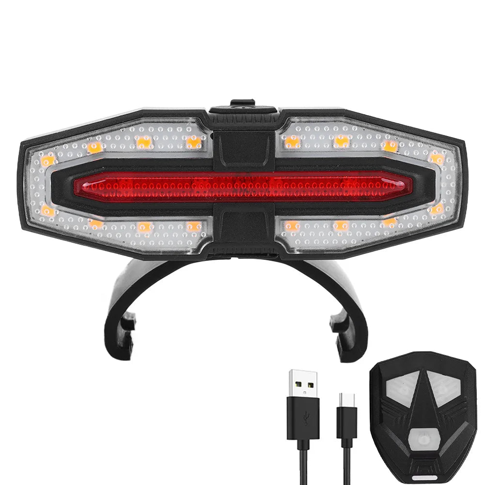 Electric Scooter Turning Signal Tail Light USB Rechargable Turn Signal Rear Lamp LED Smart Wireless Light for M365 Pro 2 MI 4